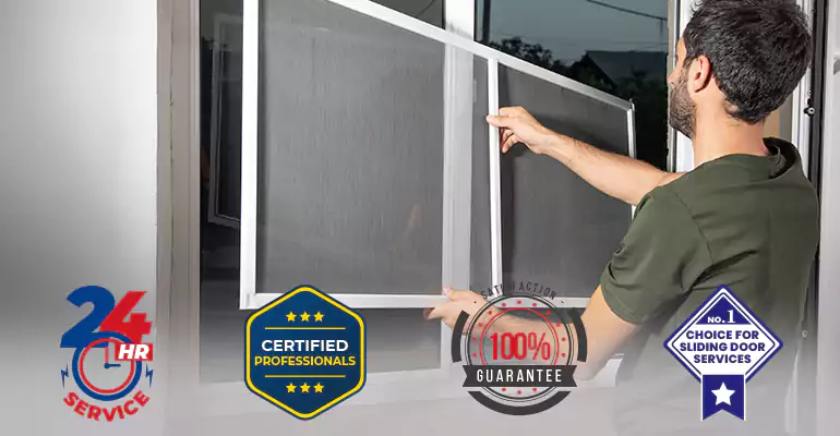 Sliding Screen Door Frame Repair in Coral Gables