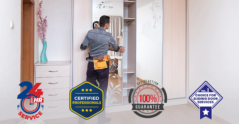 Sliding Closet Door Installation in Coral Gables, FL